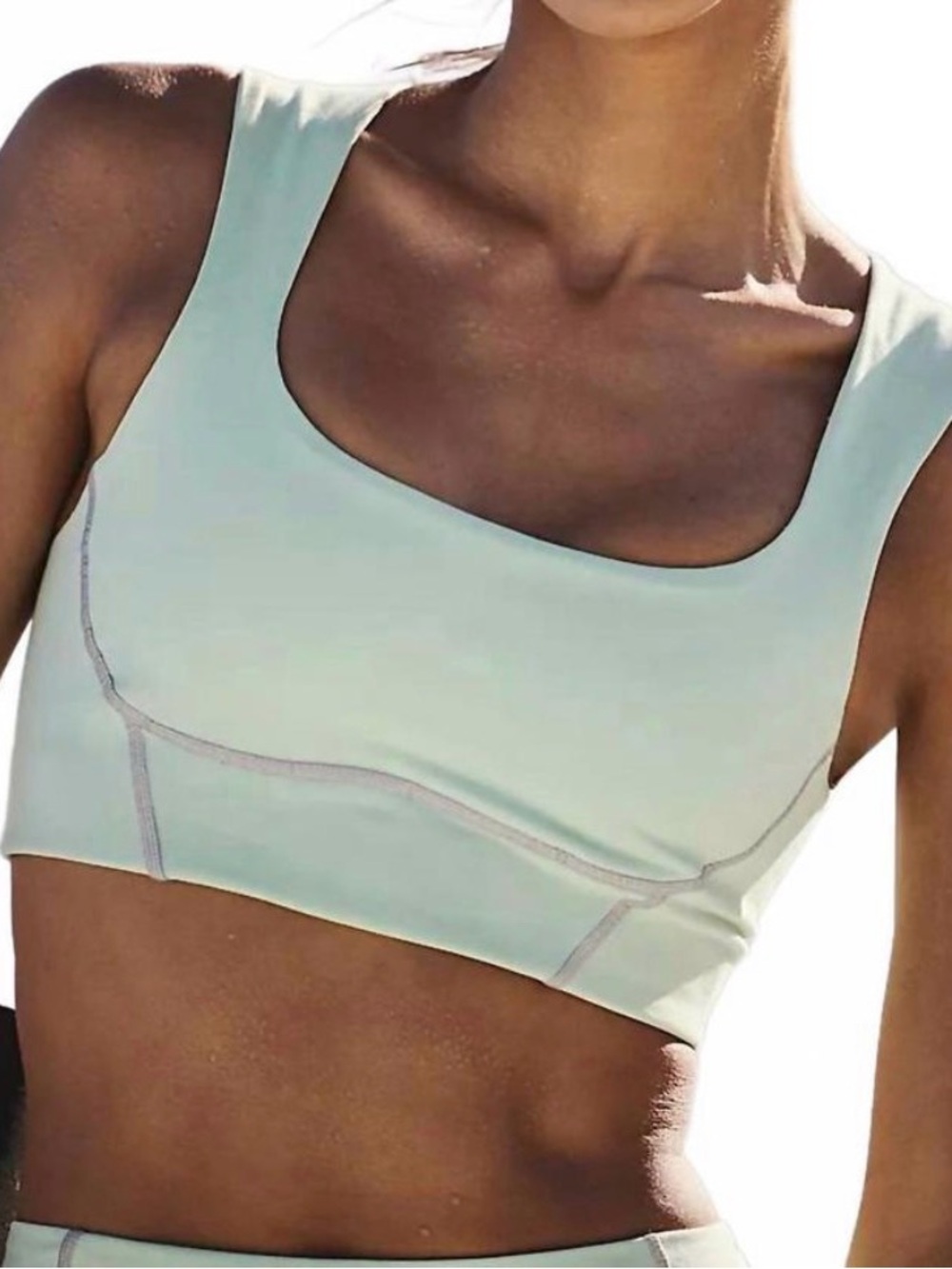 Free People You’re a Peach sports bra. NWT. Cactus